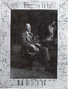 Thomas Eakins Bildnis des Physikers Henry A Rowland oil painting reproduction